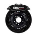 EBC Racing 92-05 BMW 3-Series E36/E46 Black Apollo-6 Calipers 355mm Rotors Front Big Brake Kit EBC