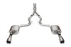 Corsa 2024 Ford Mustang GT Xtreme CatBack Exhaust Sys 3.0in Dual Rear Exit w/4.5in Straight Cut Tips CORSA Performance