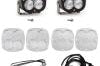 Baja Designs 2021 + Ford Bronco A Piller Light Kit XL Pro Spot w/Upfitter - Lights