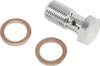 Goodridge Banjo Bolt Chrome 7/16-24 - Harddrive Products