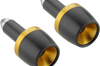 Rizoma Bar Ends Pair Blue - Gold - Street Collection