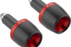 Rizoma Bar Ends Pair Blue - Red - Street Collection