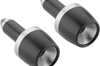 Rizoma Bar Ends Pair Blue - Silver - Street Collection