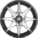 Storm Wheel 12x7 4/137 5+2 (+10mm) Blk/Machined SEDONA