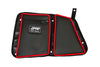 PRP Polaris RZR Rear Door Bag with Knee Pad for Polaris RZR (Driver Side)- Red PRP Seats