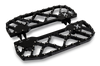 Burly Brand H-D MX- Evolution Floorboards - Black - Controls