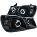 ANZO 1998-2007 Lexus Lx470 Projector Headlights w/ Halo Black (CCFL) ANZO