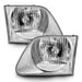 ANZO 1997-2003 Ford F-150 Crystal Headlights Chrome ANZO