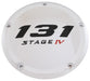 7 M8 Flt/Flh Derby Cover 131 Stage Iv Chrome CUSTOM ENGRAVING