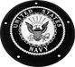 7   M8 Flt/Flh Derby Cover Navy Black CUSTOM ENGRAVING