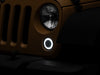 Raxiom 07-18 Jeep Wrangler JK Axial Series LED Turn Signals w/ Halo (Smoked) Raxiom