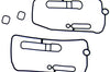 Athena Carburetor Gasket Kit Hon/kaw/ktm/suz/yam - Offroad Collection