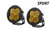 Diode Dynamics SS3 LED Pod Sport - Yellow SAE Fog Round (Pair) Diode Dynamics