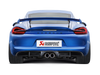 Akrapovic 16-16 Porsche Boxster Spyder / Cayman GT4 (981) Slip-On Line (Titanium) w/ Titanium Tips Akrapovic