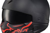 Scorpion Exo Covert Face Mask Samurai Glow In The Dark Red - Harddrive Products