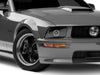 Raxiom 05-09 Ford Mustang Halogen 2010 Style LED Halo Headlights-Blk Hsng(Clear Lens/Excludes GT500) Raxiom