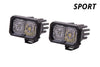 Diode Dynamics Stage Series 2 In LED Pod Sport - White Driving Standard ABL (Pair) Diode Dynamics