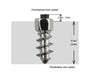 11mm Standard Screw Studs Qty 24 IGRIP