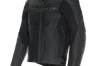 Dainese Racing 5 Leather Jacket Black/Black/Black Size - 48 - Apparel