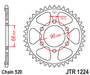 Rear Sprocket Steel 36t 520 Hon JT