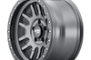 Dirty Life 9309 Canyon Pro 17x9/5x127 BP/-38mm Offset/71.5mm Hub Satin Graphite Wheel - Beadlock - Wheels