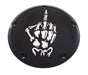 7   Tc Derby Cover Bone Finger Black CUSTOM ENGRAVING