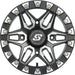 Split 6 Bdlk Wheel 14x10 4/156 5+5 (0mm) Blk/Machined SEDONA