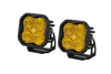 Diode Dynamics SS3 LED Pod Pro - Yellow SAE Fog Standard (Pair) Diode Dynamics