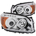 ANZO 2006-2008 Toyota Rav4 Projector Headlights w/ Halo Chrome (CCFL) ANZO