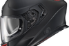 Scorpion Exo Exo-eclipse Full Face Helmet Lunar Red/white/black Xl - Matte Black / 2X-Large