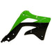 Acerbis 12-15 Kawasaki KX450F Radiator Shroud - Green/Black Acerbis