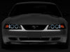 Raxiom 99-04 Ford Mustang Dual LED Halo Projector Headlights- Black Housing (Smoked Lens) Raxiom