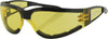 Shield Ii Sunglasses Black W/Yellow Lens BOBSTER