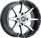 Storm Wheel 14x7 4/137 5+2 (+10mm) Blk/Machined SEDONA