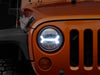 Raxiom 07-18 Jeep Wrangler JK LED Halo Headlights- Black Housing (Clear Lens) Raxiom