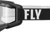 Fly Racing Focus Snow Goggle Black/pink W/ Pink Mirror/rose Lens - Black/White - Apparel Collection