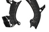 Acerbis Frame Guards- X-grip White/black - Black/Black - Offroad Collection