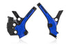 Acerbis Frame Guards- X-grip White/black - Offroad Collection