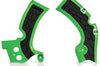 Acerbis Frame Guards- X-grip White/black - Offroad Collection