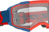 Scott Fury Ls Goggle Lt Grey/neon Ylw Grey Works - Apparel Collection