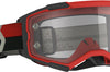 Scott Fury Ls Goggle Lt Grey/neon Ylw Grey Works - Red/Black - Apparel Collection