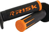 Risk Racing Fusion 2.0 Motorcycle Grips Green - Orange - Offroad Collection