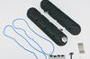 Granatelli Motor Sports 96-22 GM LS Tall Valve Cover w/Angled Coil Mounts - Black Wrinkle (Pair) - Engine Components