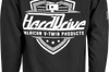 Harddrive Shield Hoodie Black/white Xl