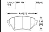 Hawk Performance 01-05 Miata w/ Sport Suspension Blue 9012 Front Brake Pads D890 - Brakes Rotors &