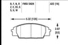 Hawk Performance 02-06 Acura RSX / 06-11 Honda Si / 00-09 S2000 HT-10 Race Front Brake Pads - Brakes Rotors &