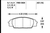 Hawk Performance 02-06 Acura RSX / 06-11 Honda Si / 00-09 S2000 HT-10 Race Front Brake Pads - Brakes Rotors &