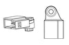 Hella 12V Twin Trumpet Horn Kit with Bracket - Toyota - Exterior Styling