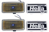 Hella 550 Series 55W 12V H3 Fog Lamp Kit - Amber - Lights