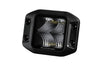 Hella Universal Black Magic 3.2in L.E.D. Cube Kit - Flood Beam (Flush Mount) - Lights